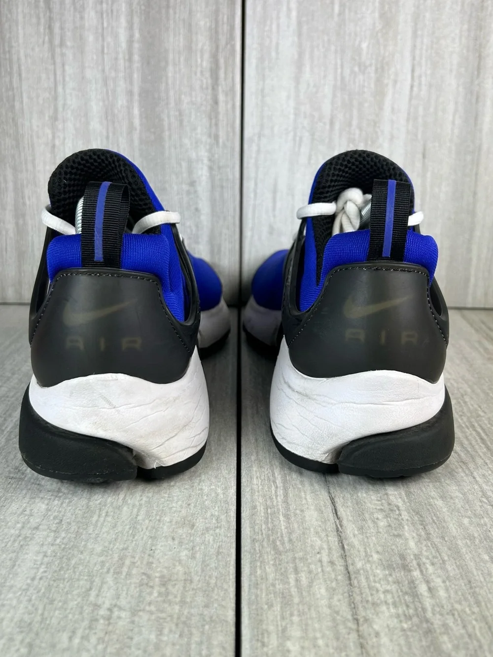 Nike Air Presto Racer Blue Running Sneaker Lace Up Athletic Shoe Mens Size 9